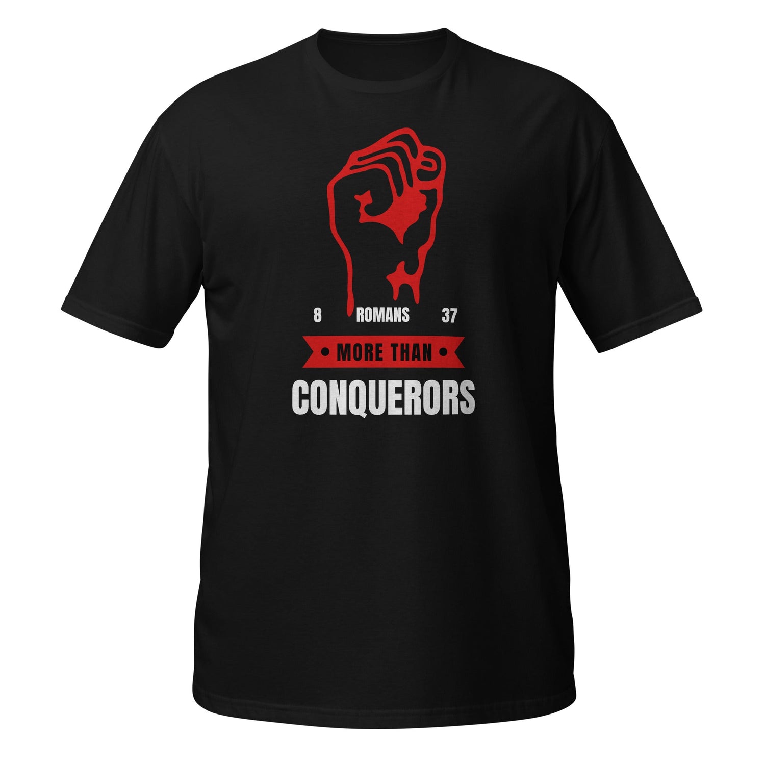 More than Conquerors T-Shirt - Bold Faith