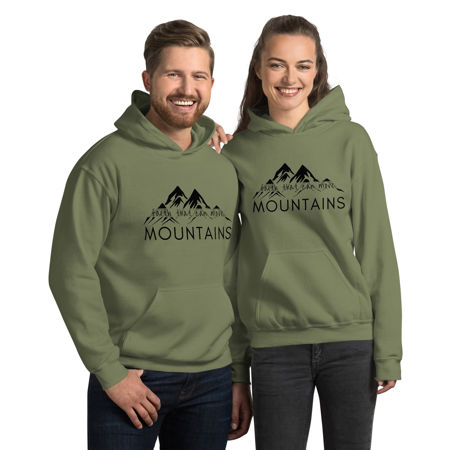 Faith That Can Move Mountains Unisex Hoodie