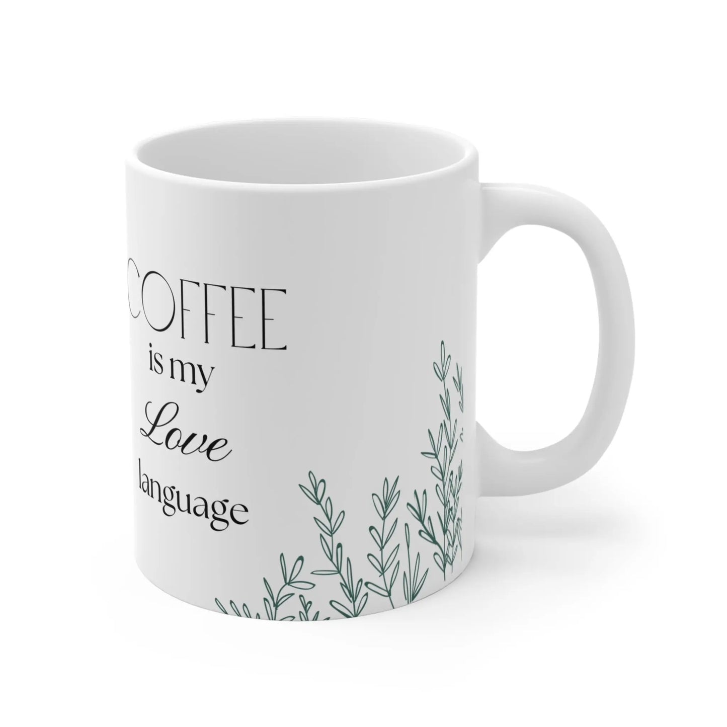 Love language Mug 11oz - Bold Faith